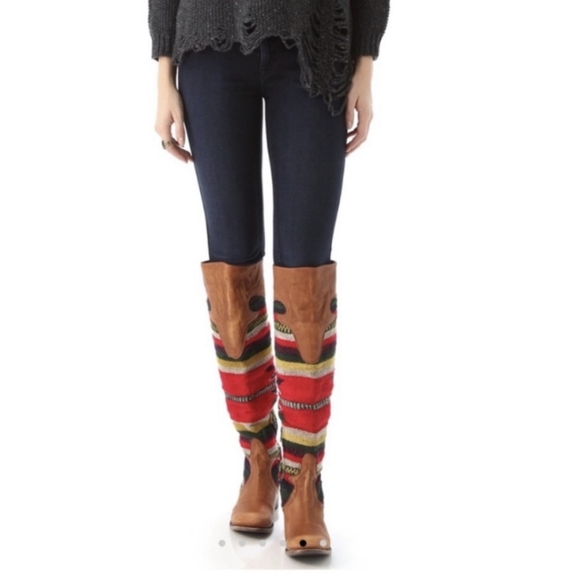 RARE FreeBird Cabal Over the Knee Boots size 8 - Picture 2 of 16